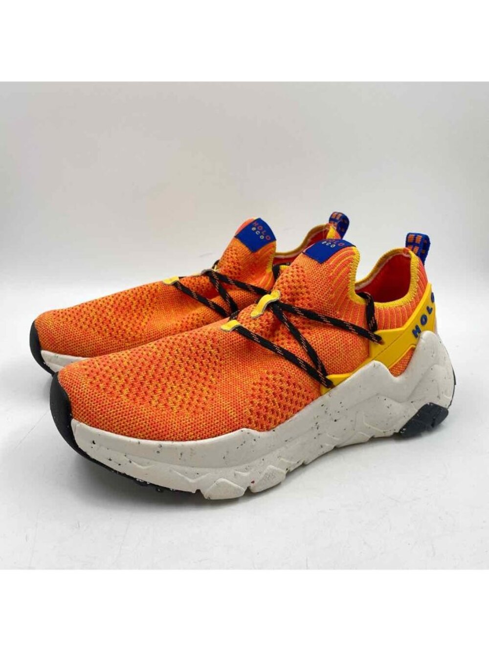 HOLO Athletic Women's Shoe Size 9 Orange Textured Sneakers